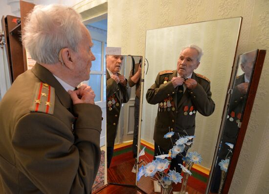 Veteran of Great Patriotic War Ivan Davidenko