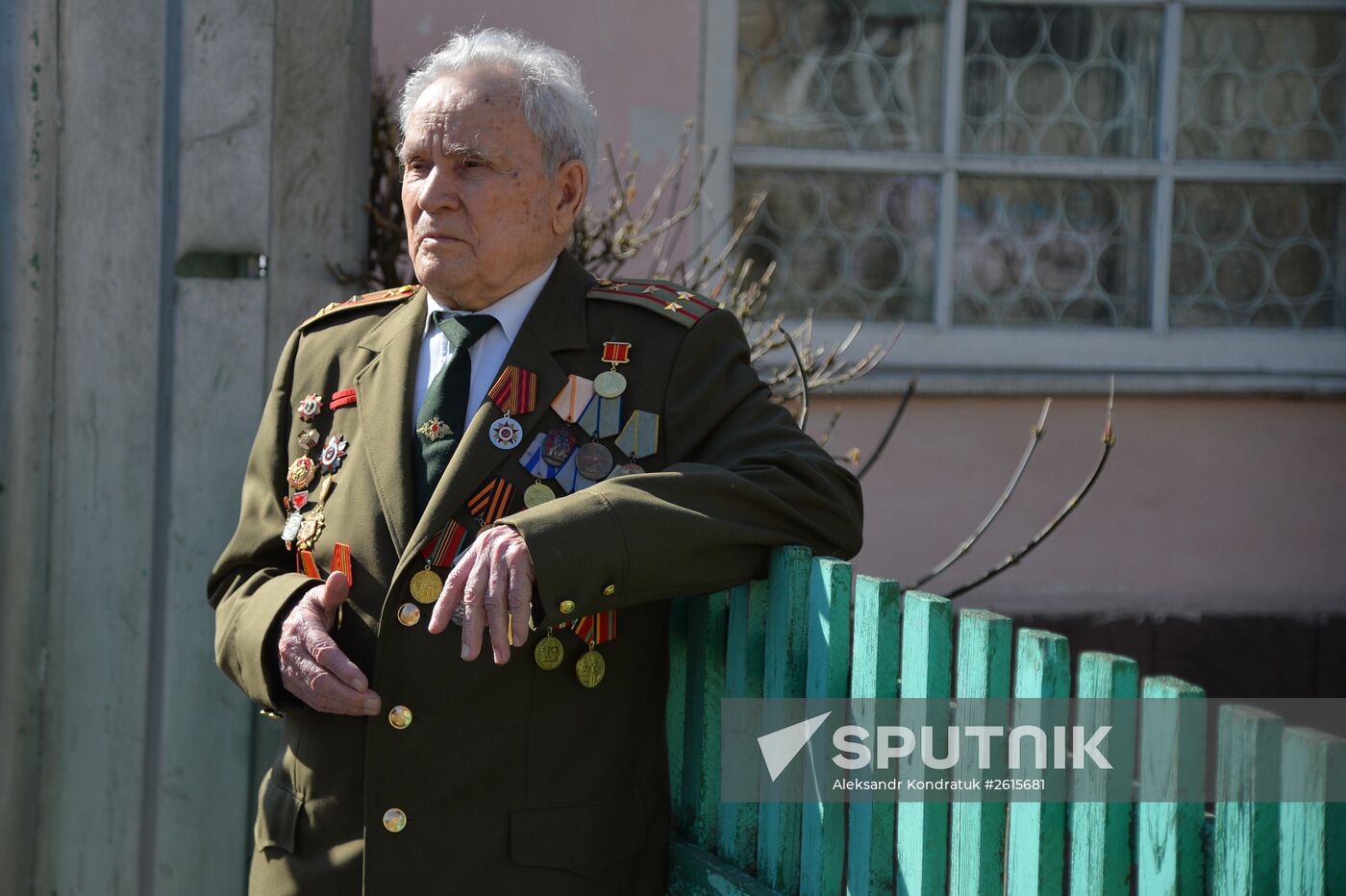 Veteran of Great Patriotic War Ivan Davidenko