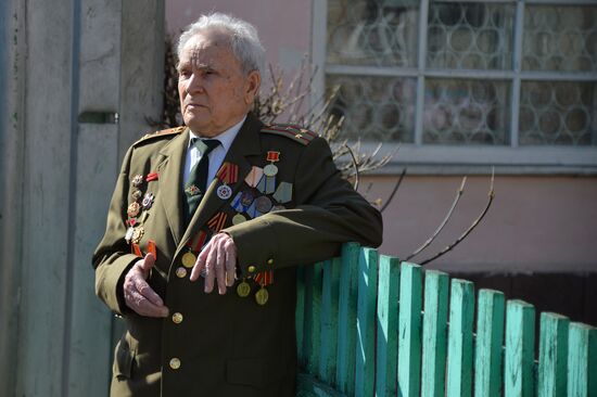 Veteran of Great Patriotic War Ivan Davidenko