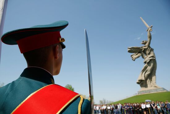 Conscript Day in Volgograd