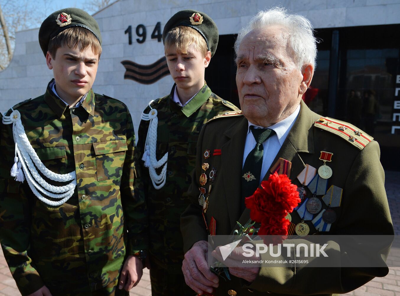 Veteran of Great Patriotic War Ivan Davidenko