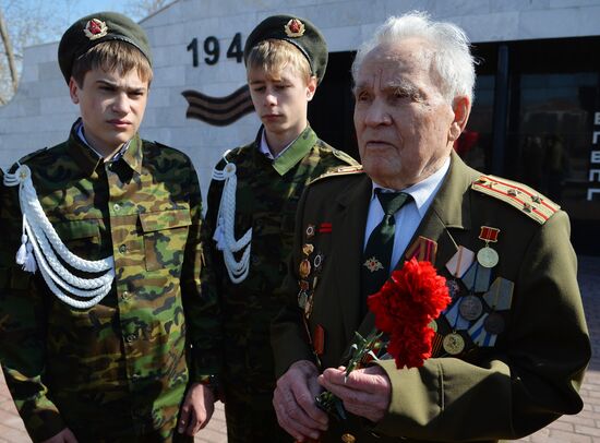 Veteran of Great Patriotic War Ivan Davidenko