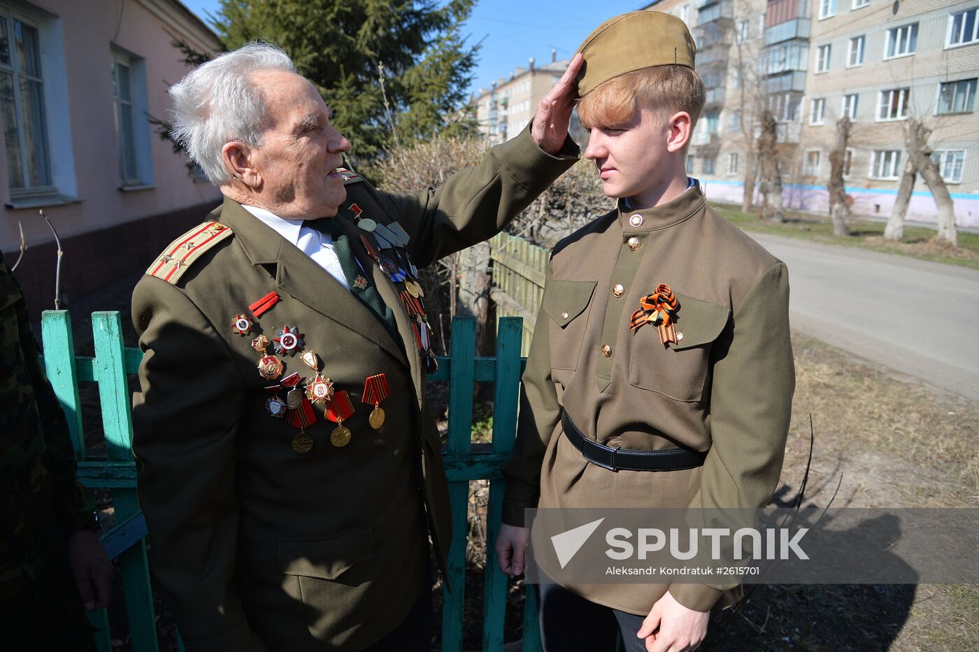 Veteran of Great Patriotic War Ivan Davidenko