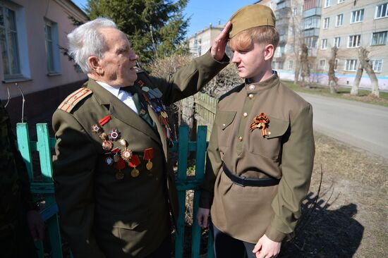 Veteran of Great Patriotic War Ivan Davidenko