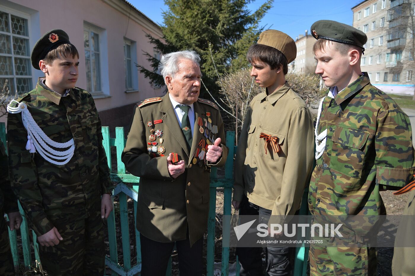 Veteran of Great Patriotic War Ivan Davidenko