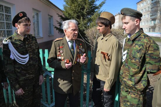 Veteran of Great Patriotic War Ivan Davidenko