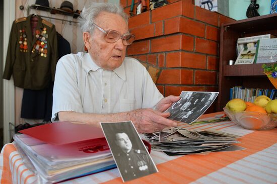 Veteran of Great Patriotic War Ivan Davidenko
