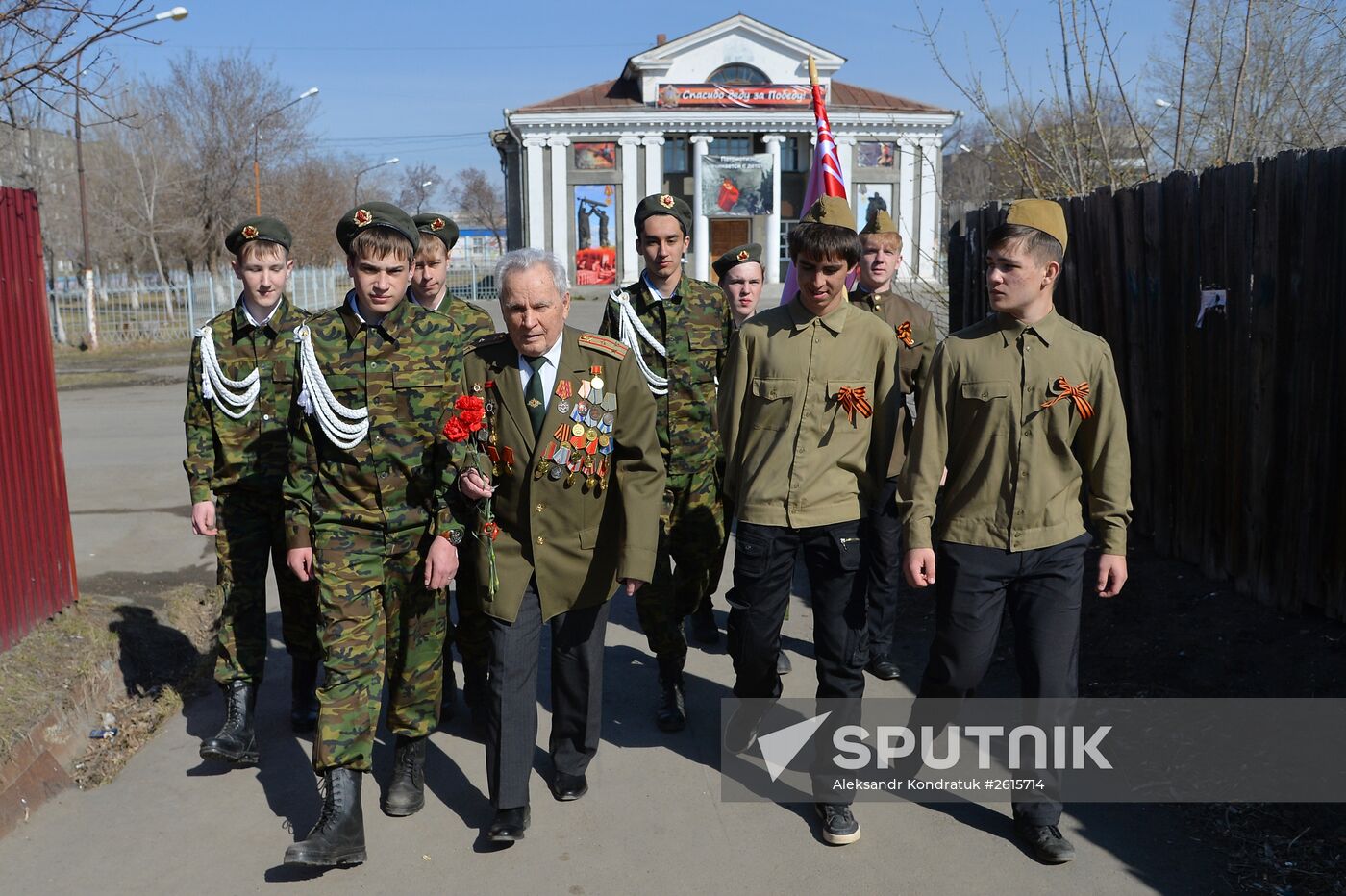 Veteran of Great Patriotic War Ivan Davidenko