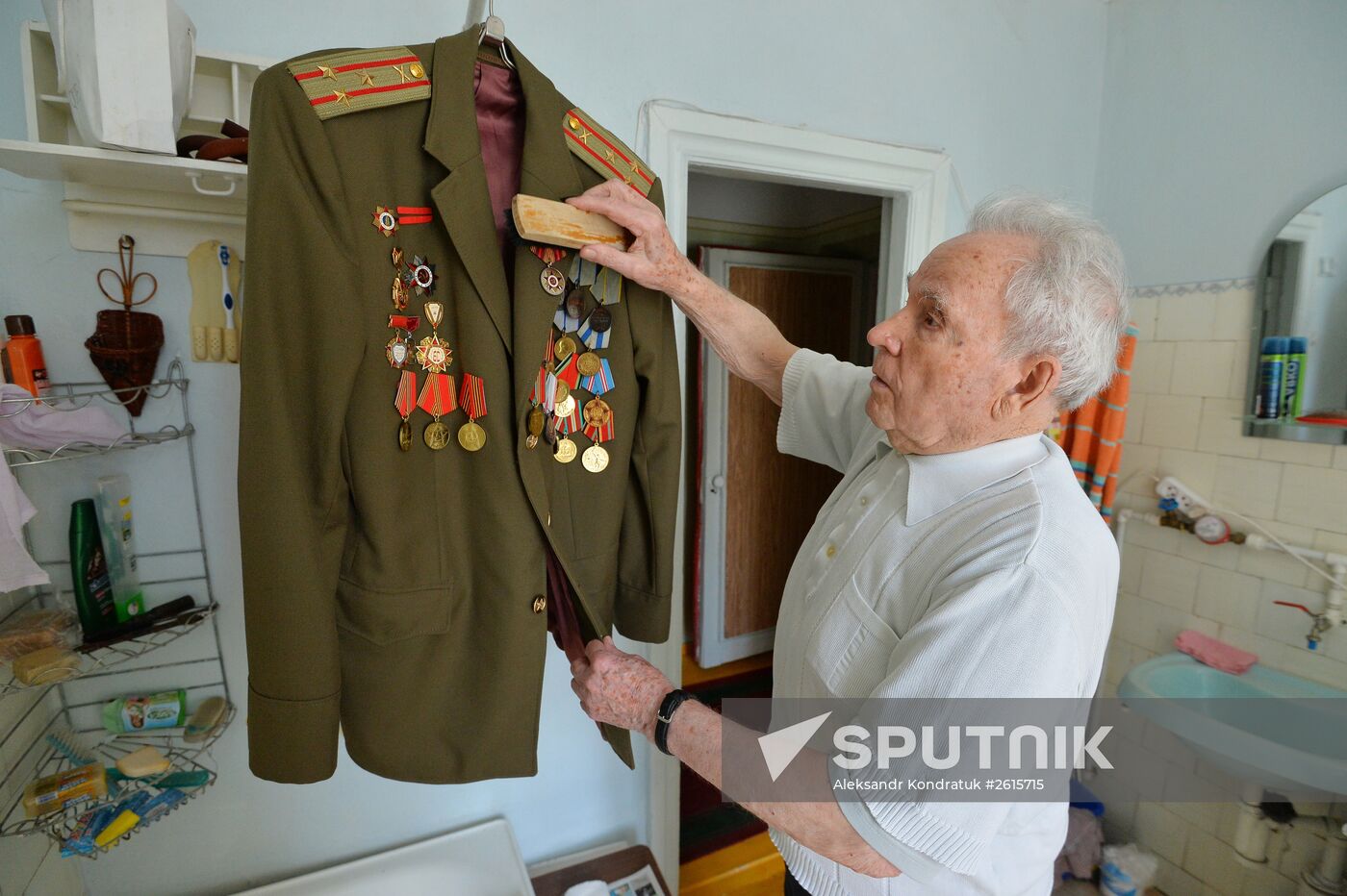 Veteran of Great Patriotic War Ivan Davidenko