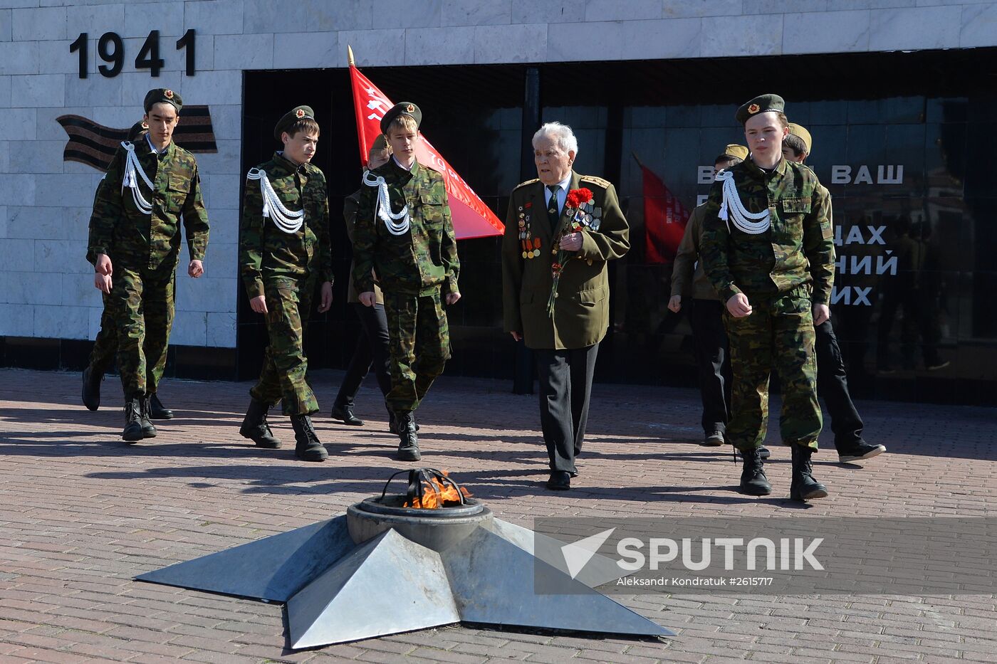 Veteran of Great Patriotic War Ivan Davidenko