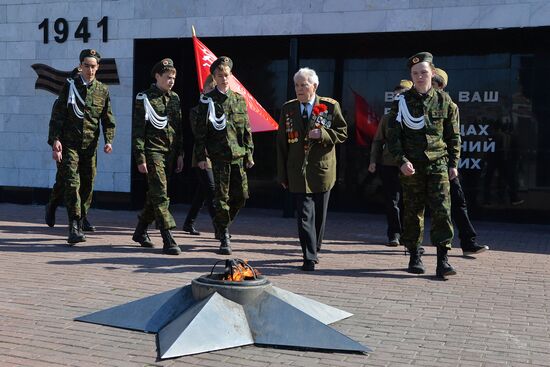 Veteran of Great Patriotic War Ivan Davidenko