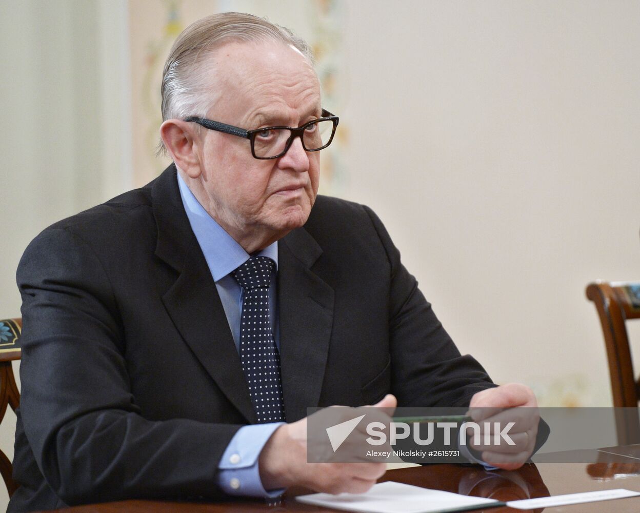 Vladimir Putin meets with members of The Elders