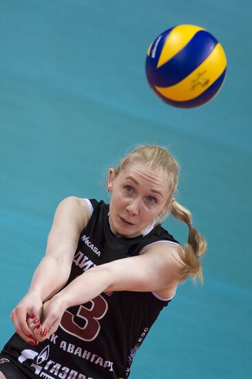 Russian Women's Volleyball Super League. Dynamo Moscow vs. Dynamo Kazan