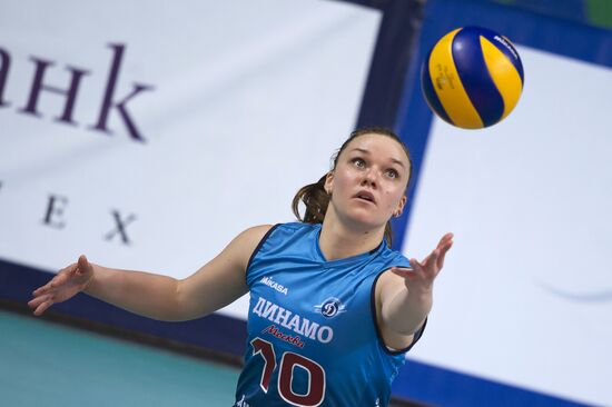 Russian Women's Volleyball Super League. Dynamo Moscow vs. Dynamo Kazan