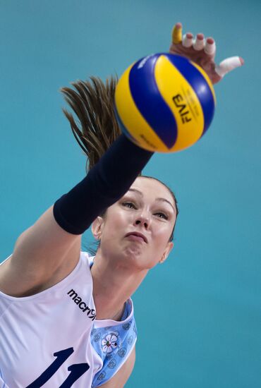 Russian Women's Volleyball Super League. Dynamo Moscow vs. Dynamo Kazan