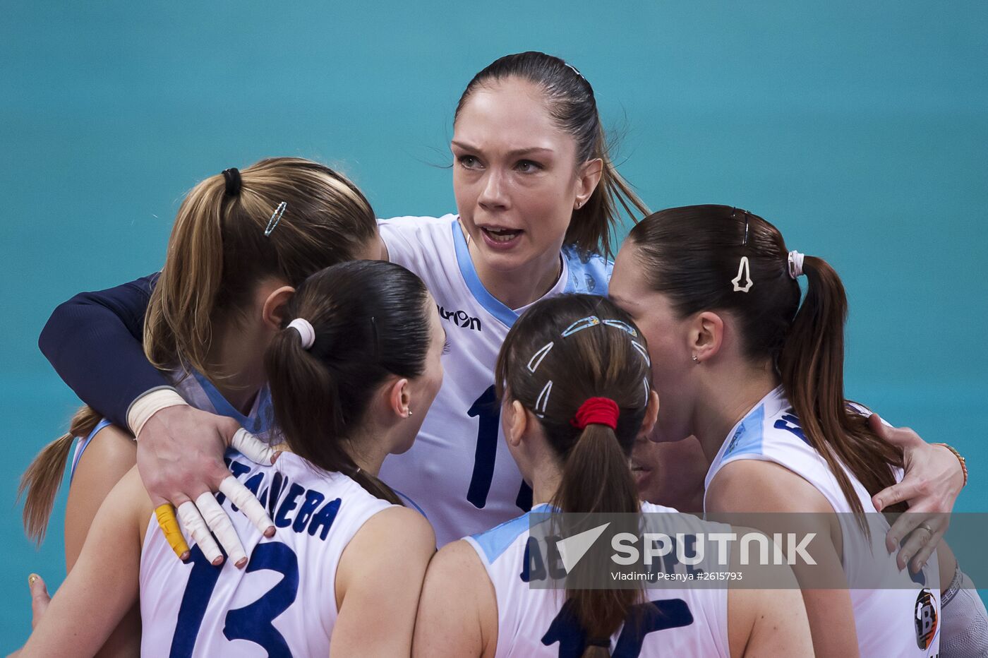 Russian Women's Volleyball Super League. Dynamo Moscow vs. Dynamo Kazan