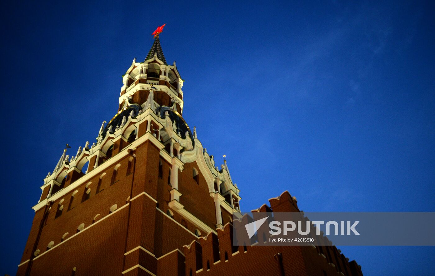 Victory Day Parade rehearsal in Moscow