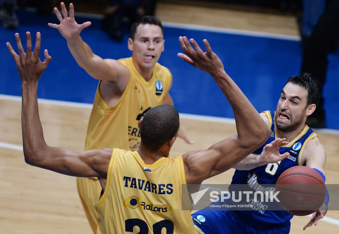 Eurocup Basketball. Khimki vs. Gran Canaria