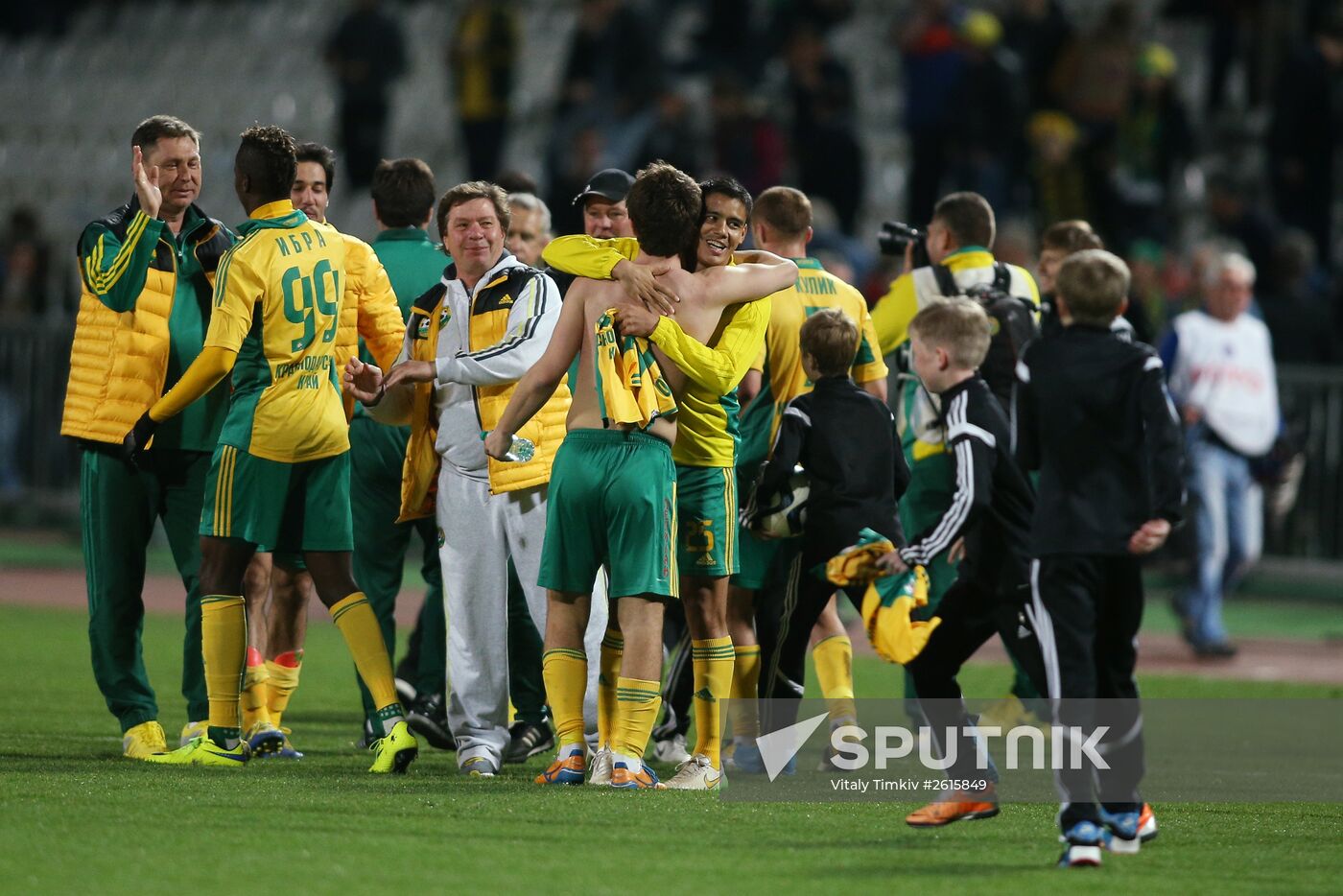 Russian Football Cup. Kuban vs. CSKA