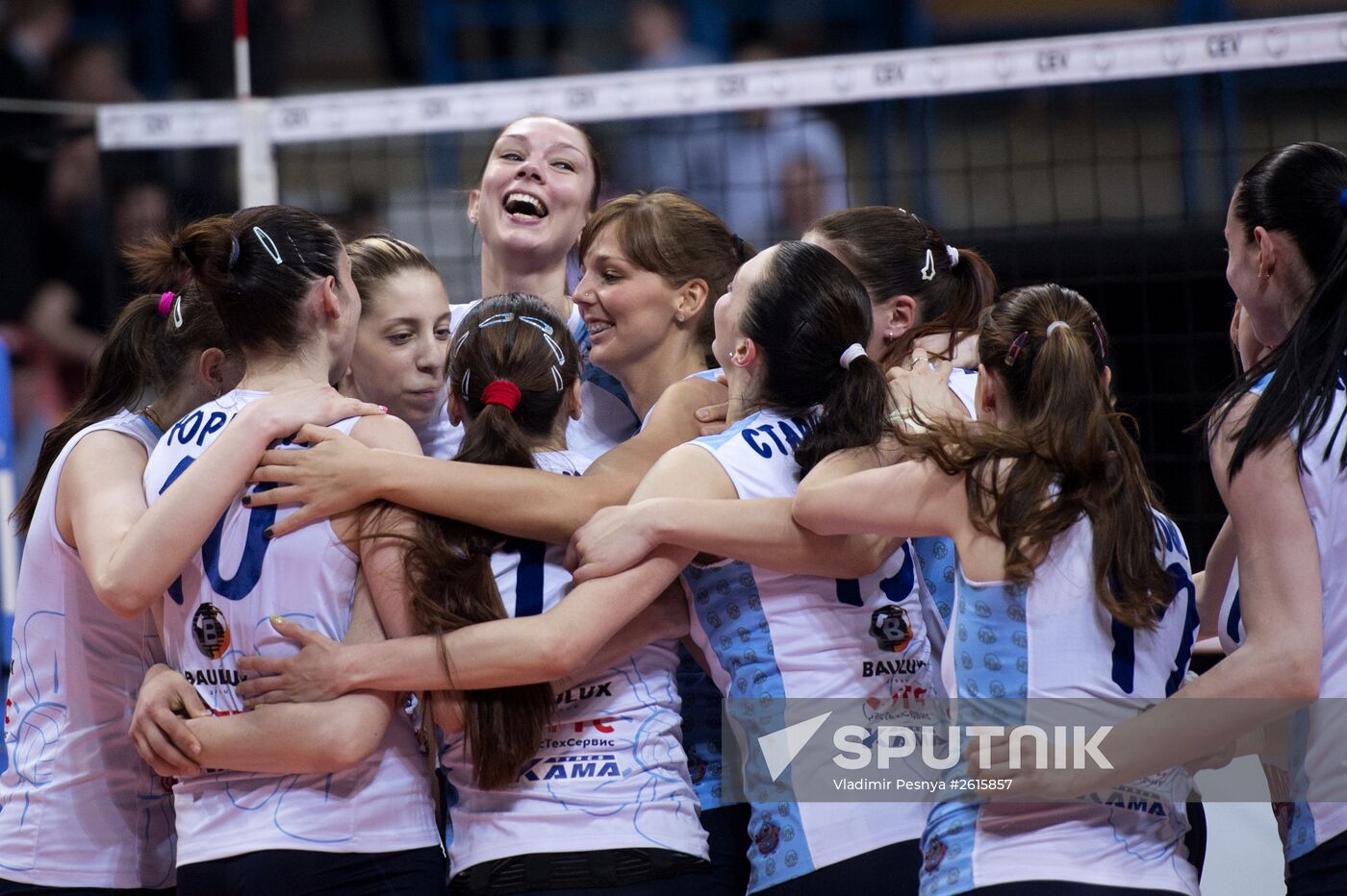 Russian Women's Volleyball Super League. Dynamo Moscow vs. Dynamo Kazan