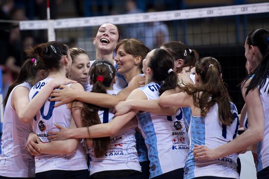 Russian Women's Volleyball Super League. Dynamo Moscow vs. Dynamo Kazan