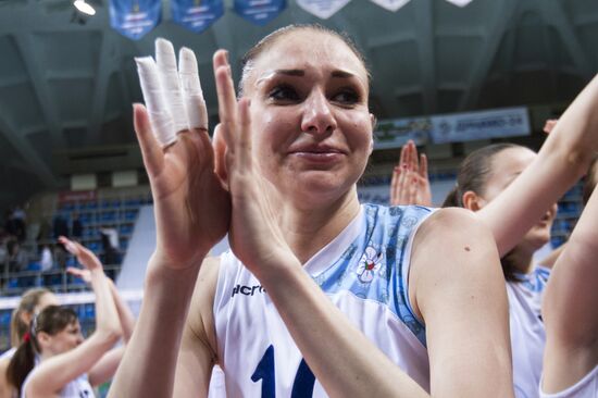 Russian Women's Volleyball Super League. Dynamo Moscow vs. Dynamo Kazan