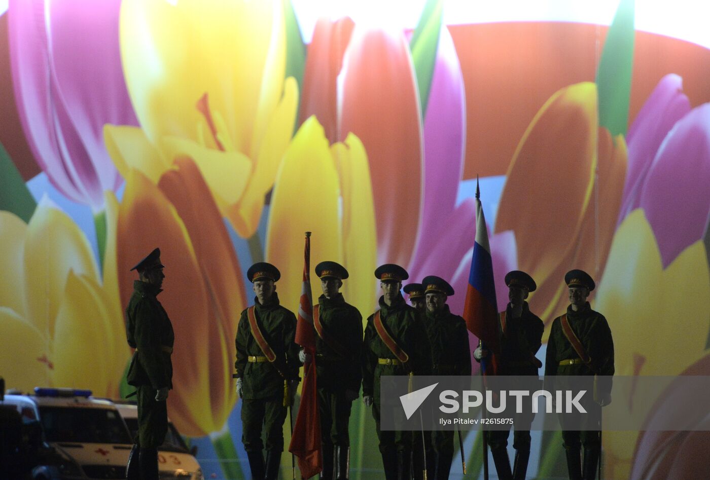 Victory Day Parade rehearsal in Moscow