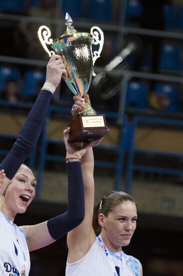 Russian Women's Volleyball Super League. Dynamo Moscow vs. Dynamo Kazan