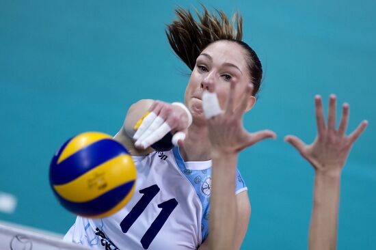 Russian Women's Volleyball Super League. Dynamo Moscow vs. Dynamo Kazan