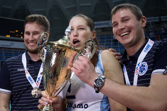 Russian Women's Volleyball Super League. Dynamo Moscow vs. Dynamo Kazan