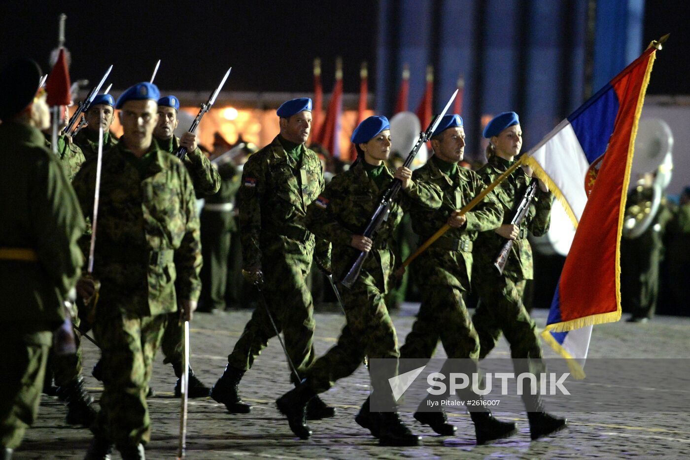 Victory Day Parade rehearsal in Moscow