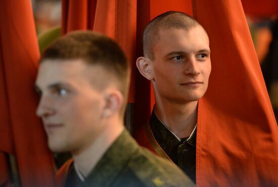 Victory Day Parade rehearsal in Moscow