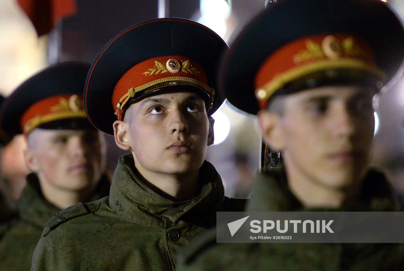 Victory Day Parade rehearsal in Moscow