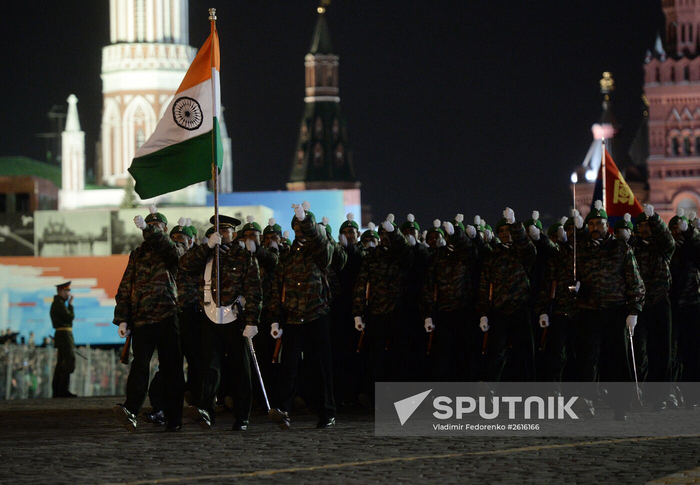 Victory Day Parade rehearsal in Moscow