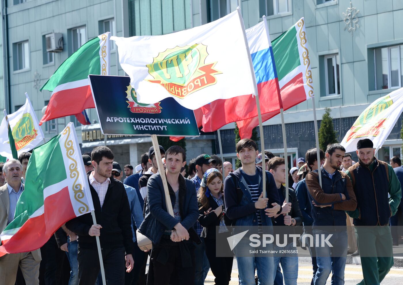 May Day marches in Russia