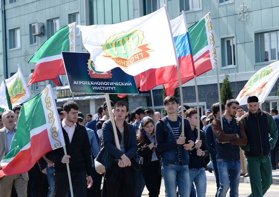 May Day marches in Russia