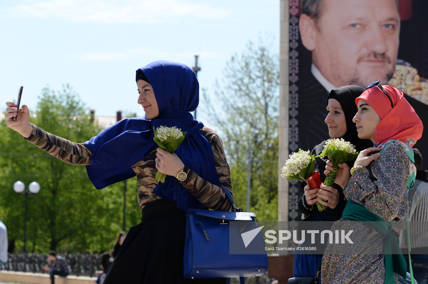 May Day marches in Russia