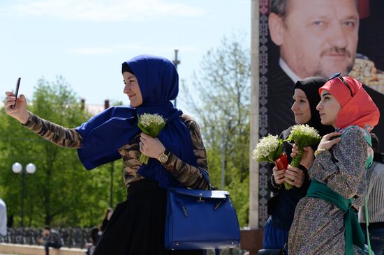 May Day marches in Russia