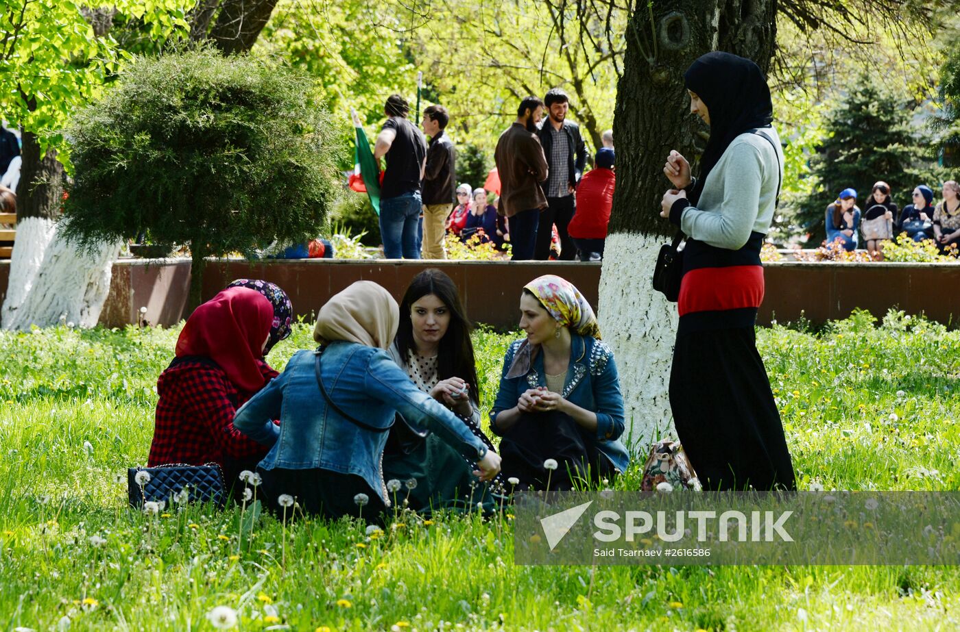 May Day marches in Russia