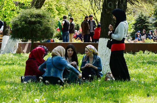 May Day marches in Russia