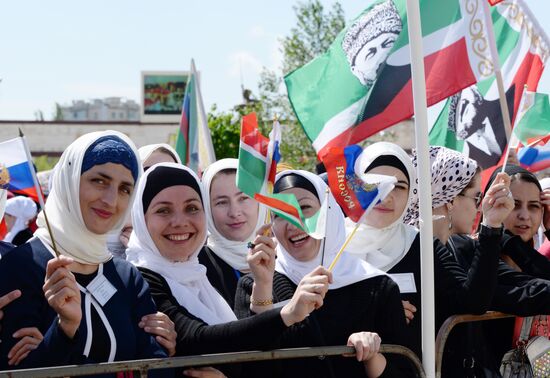 May Day marches in Russia