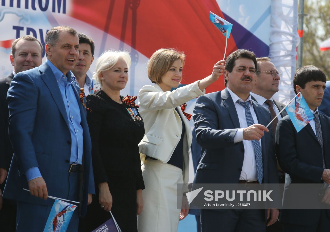 May Day marches in Russia