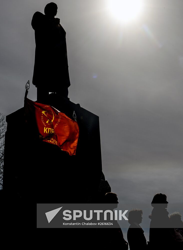 May Day marches in Russia