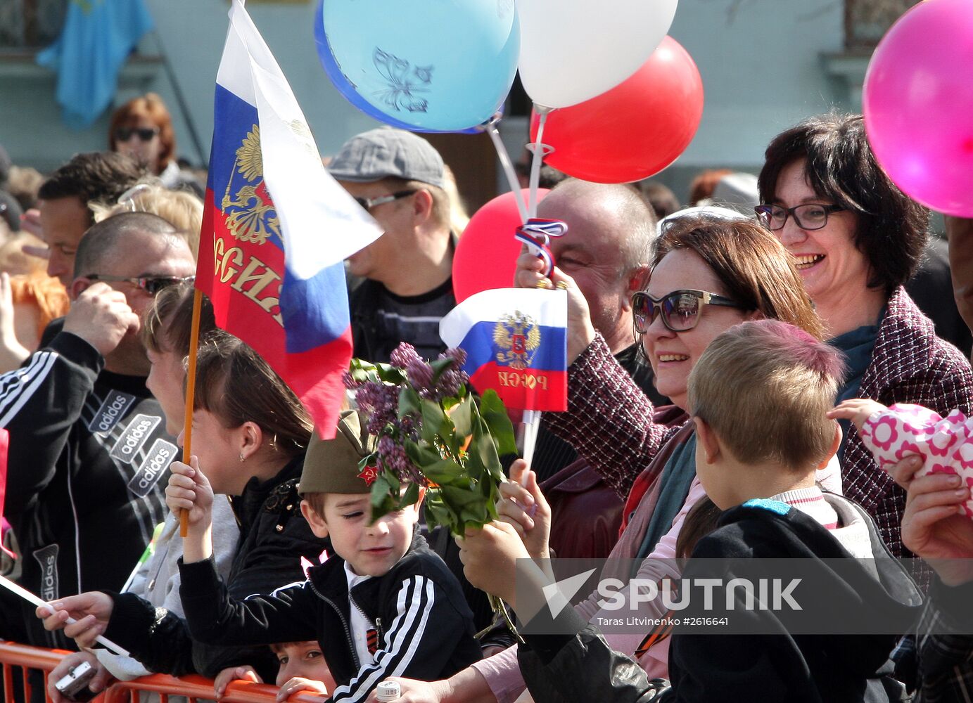 May Day marches in Russia