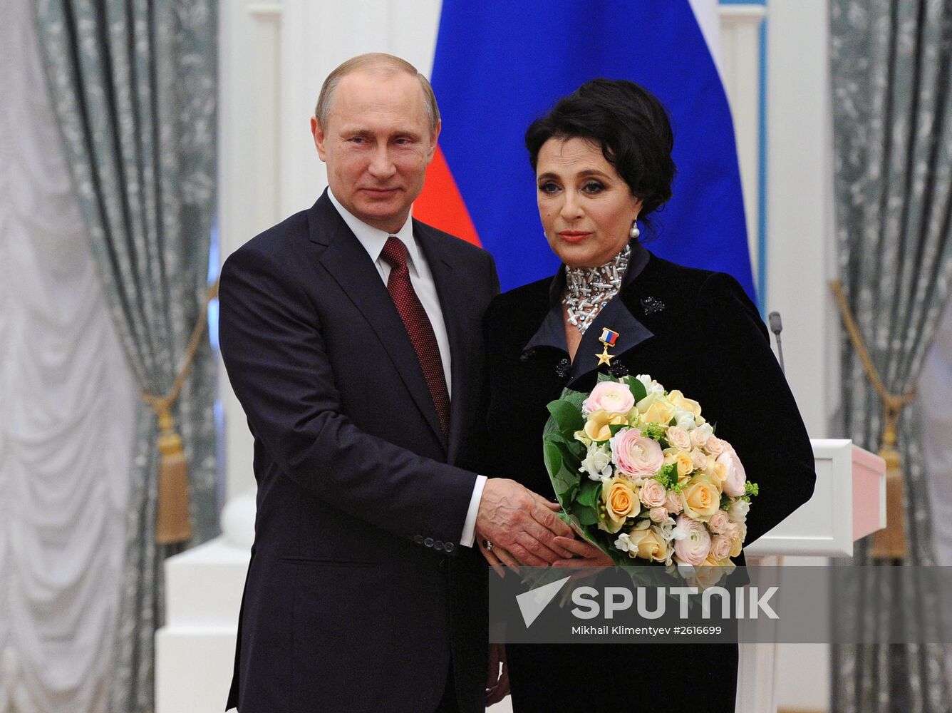 President Vladimir Putin presents Hero of Labor medals