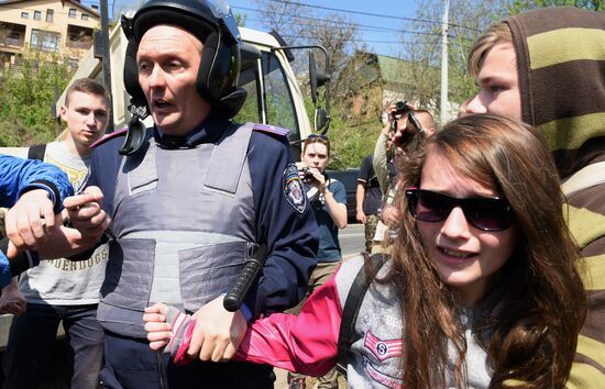 May Day rally in Kiev