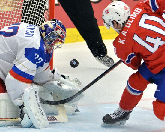 2015 IIHF World Championship. Russia vs. Norway