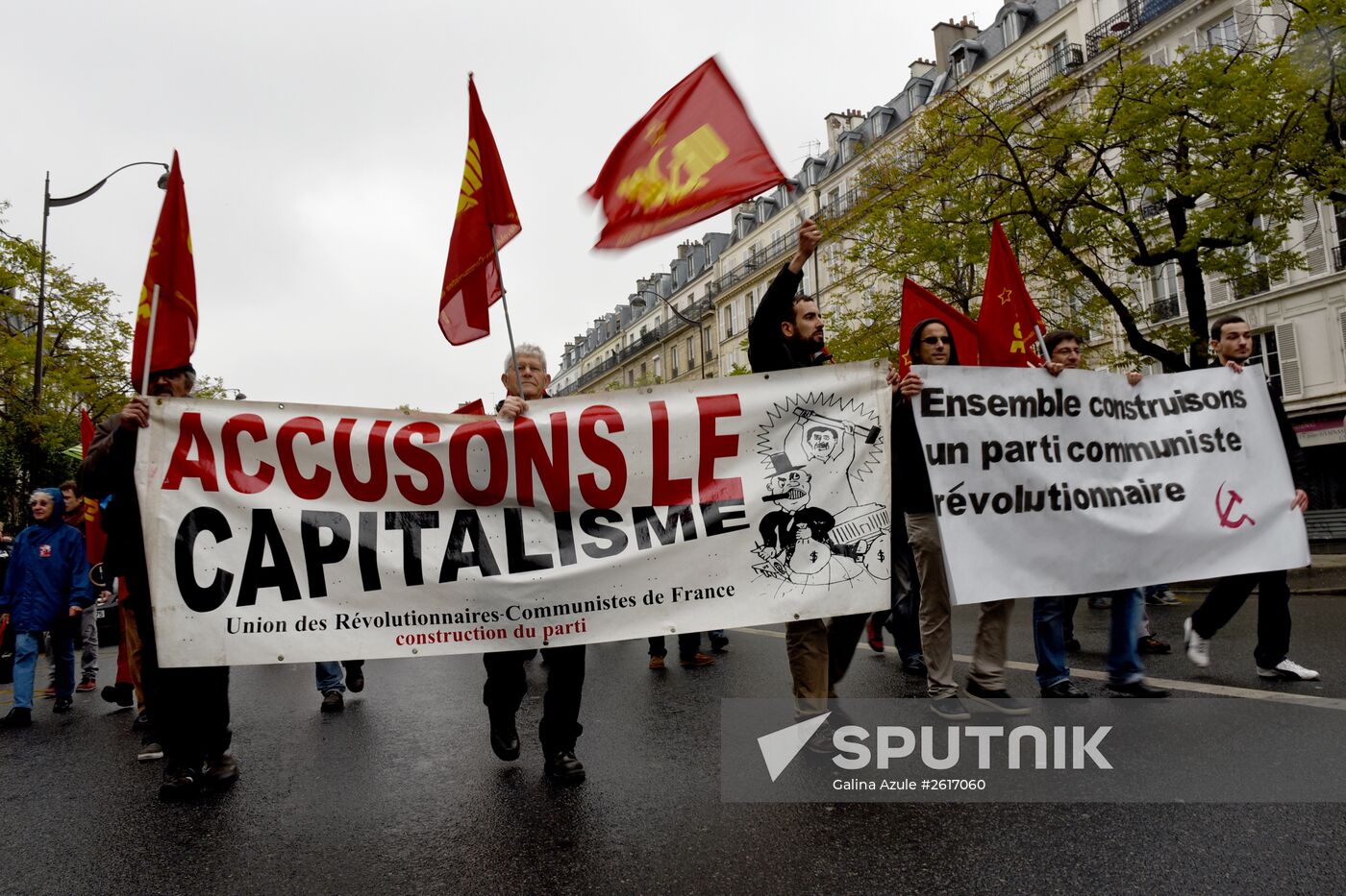 May Day demonstration in Paris
