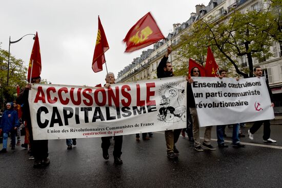 May Day demonstration in Paris