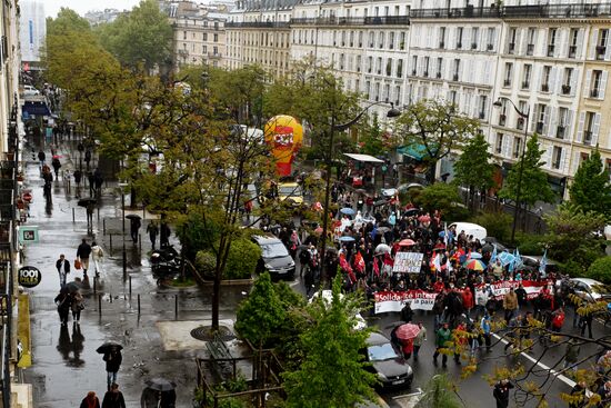 May Day demonstration in Paris